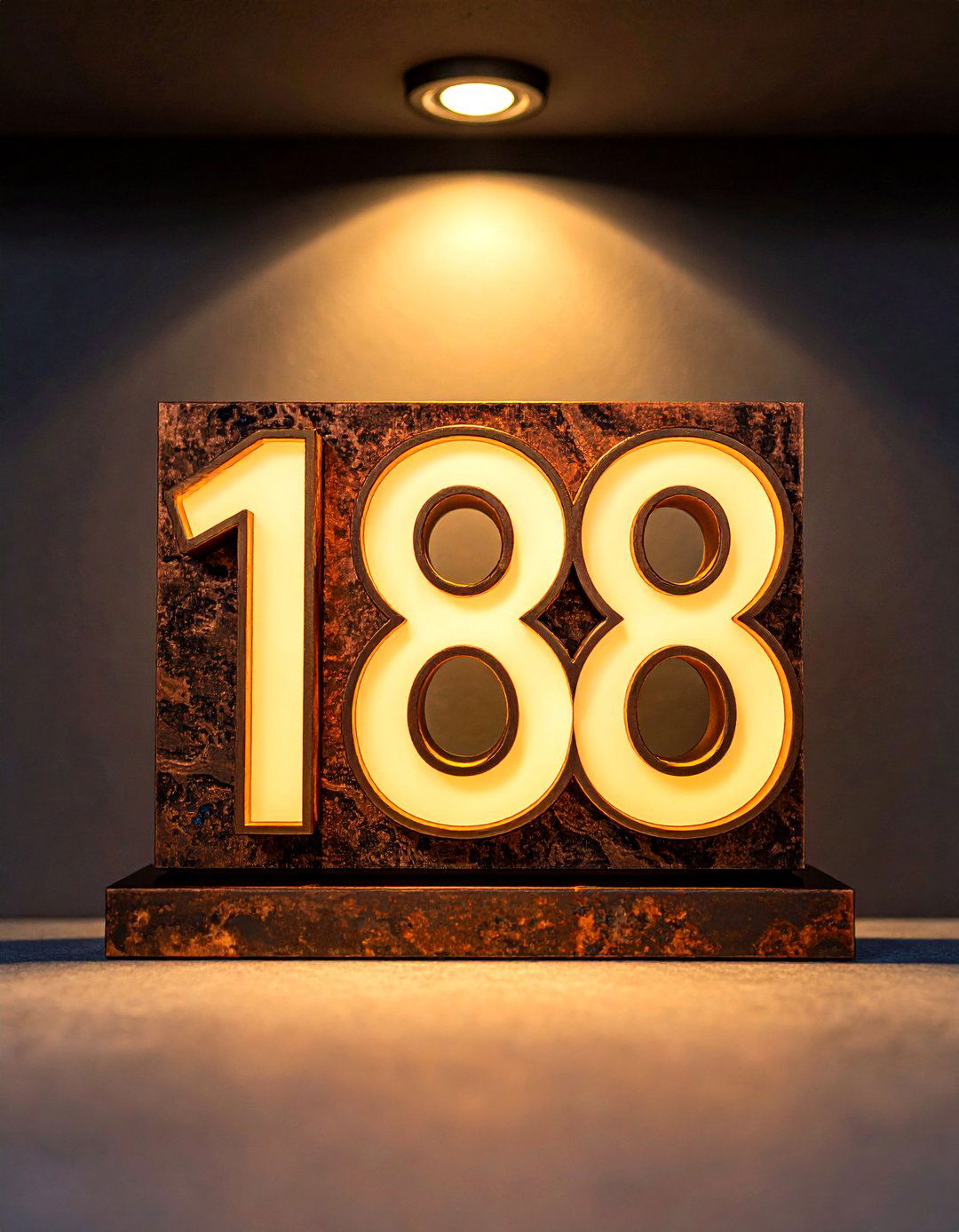 Modern House Signs Personalize Curb Appeal - 20 Curb Appeal Ideas