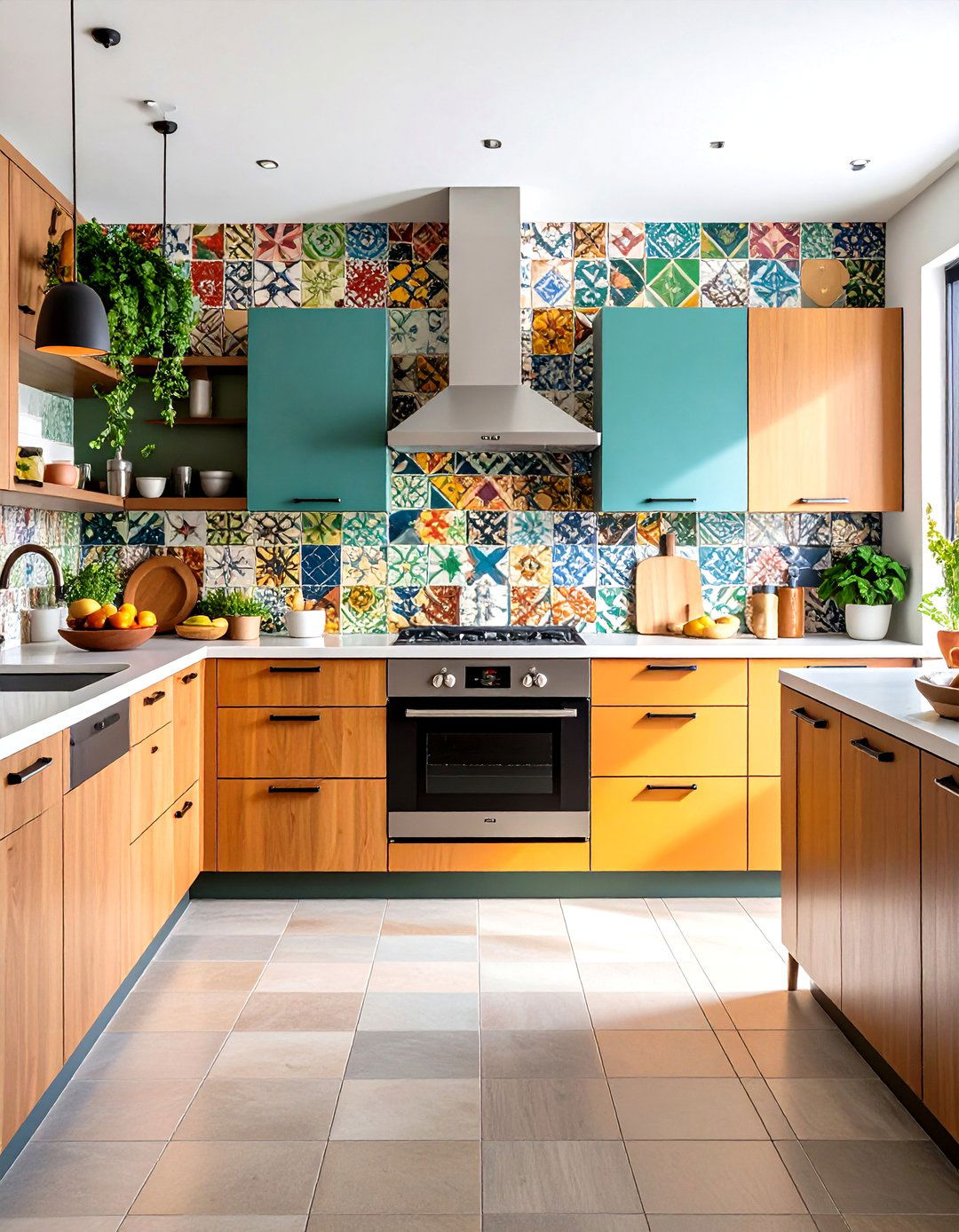 Modern Kitchen Backsplash Mosaic Artistry Creation - 20 Modern Kitchen Backsplash Ideas