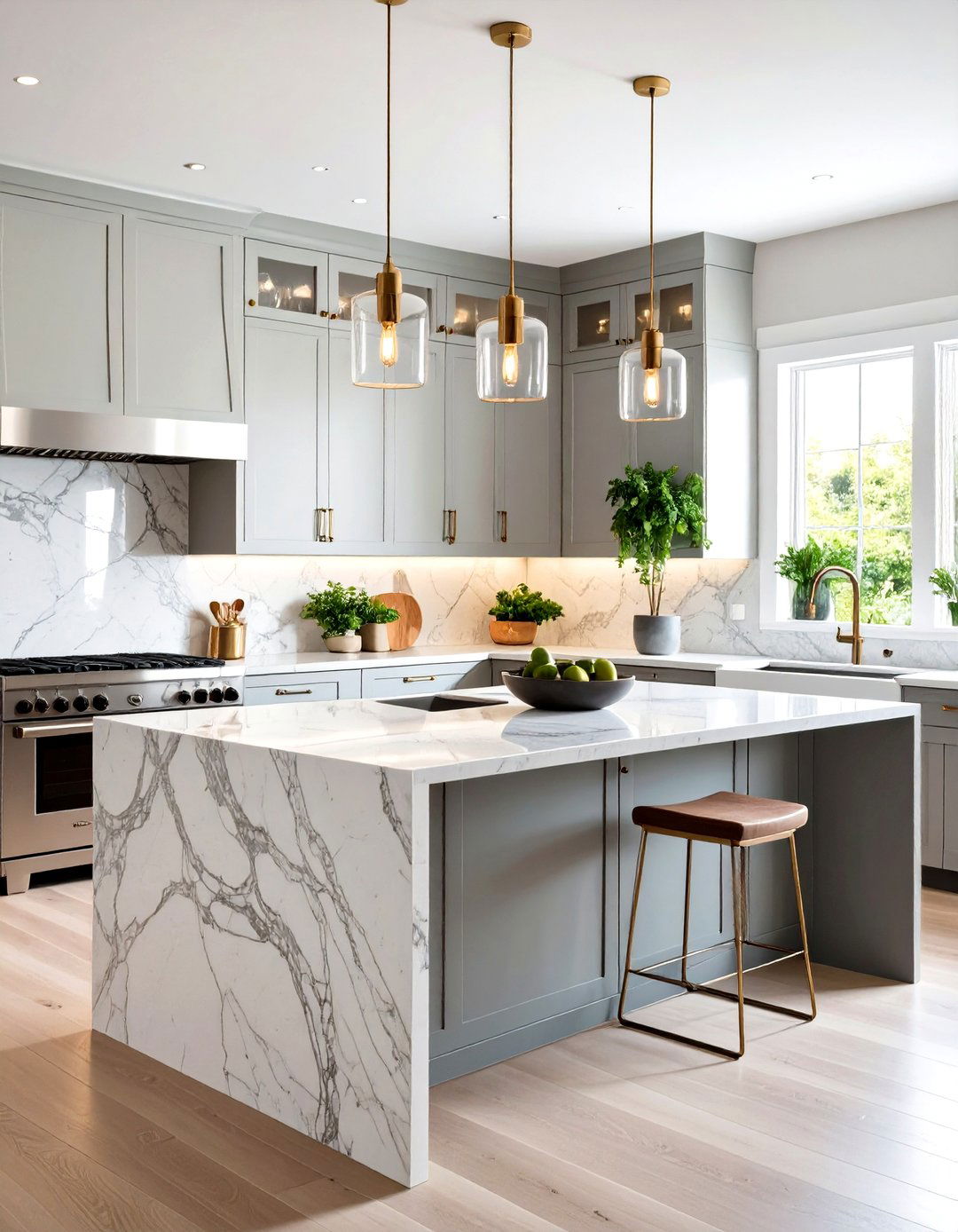 Modern Kitchen Backsplash Quartzite Slab Durability - 20 Modern Kitchen Backsplash Ideas