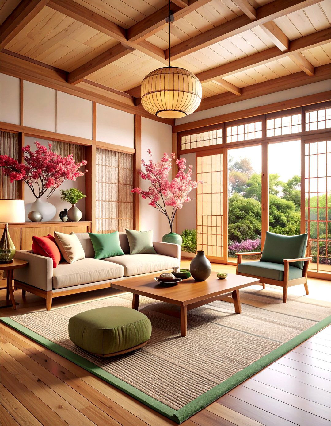 Modern Korean Fusion Living Room - 20 Korean Living Room Ideas
