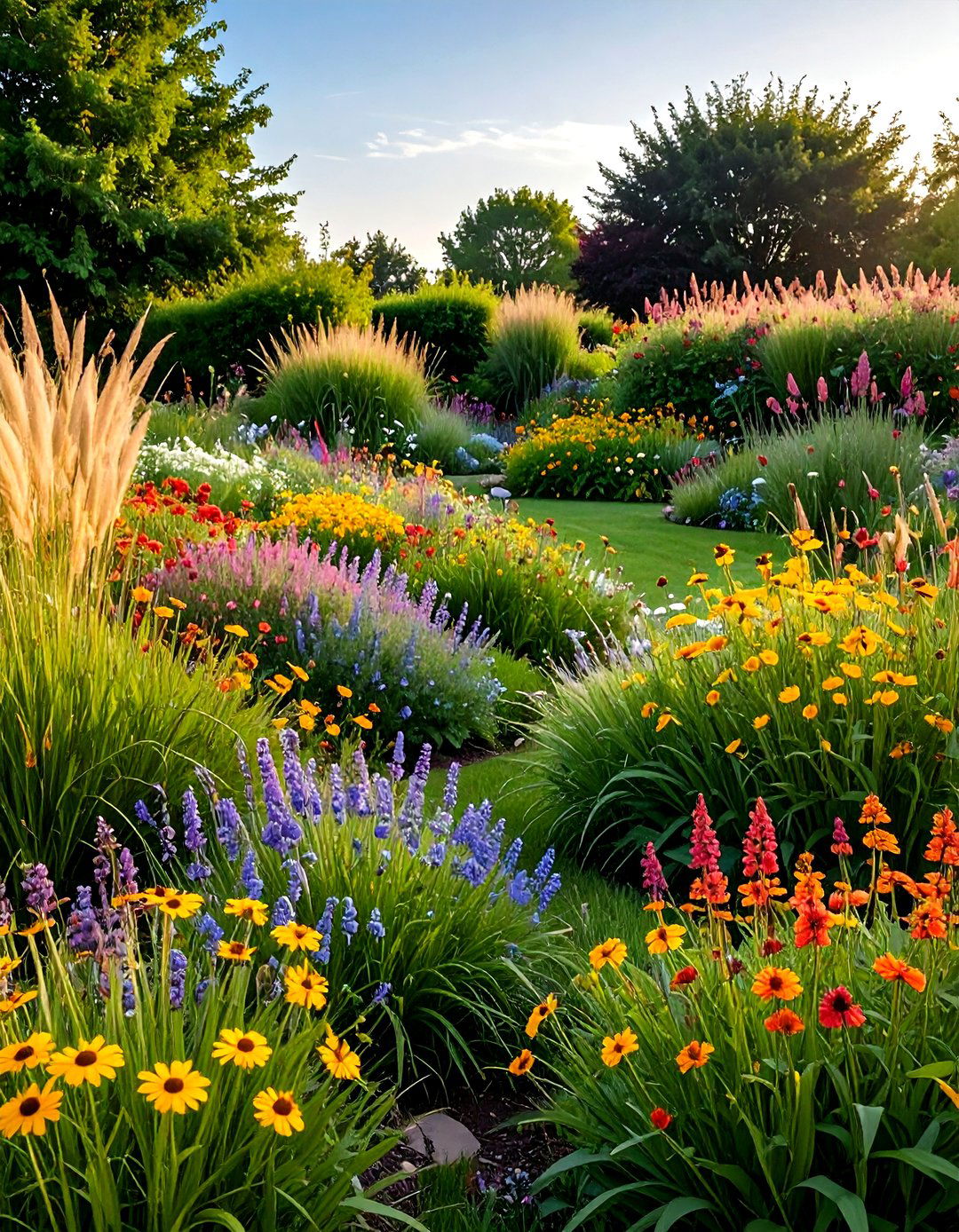 Modern Meadow Gardens for Natural Beauty - 20 Garden Ideas