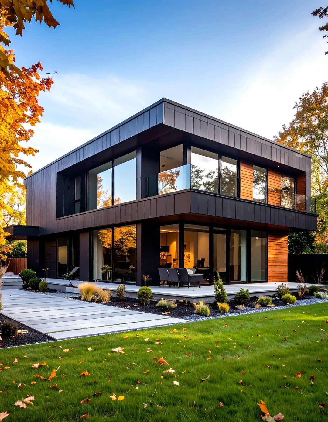 Modern Minimalist Black Siding House - 20 black siding house ideas