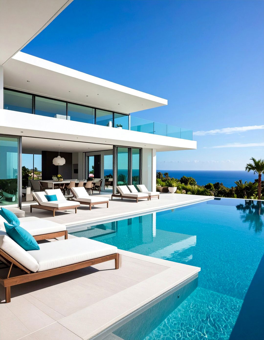 Modern Minimalist California Room with Clean Lines - 20 California Room Design Ideas