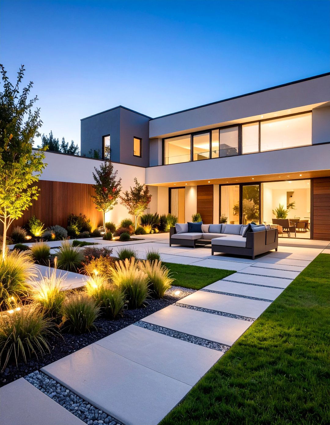 Modern Minimalist Courtyard Design - 20 Courtyard Ideas