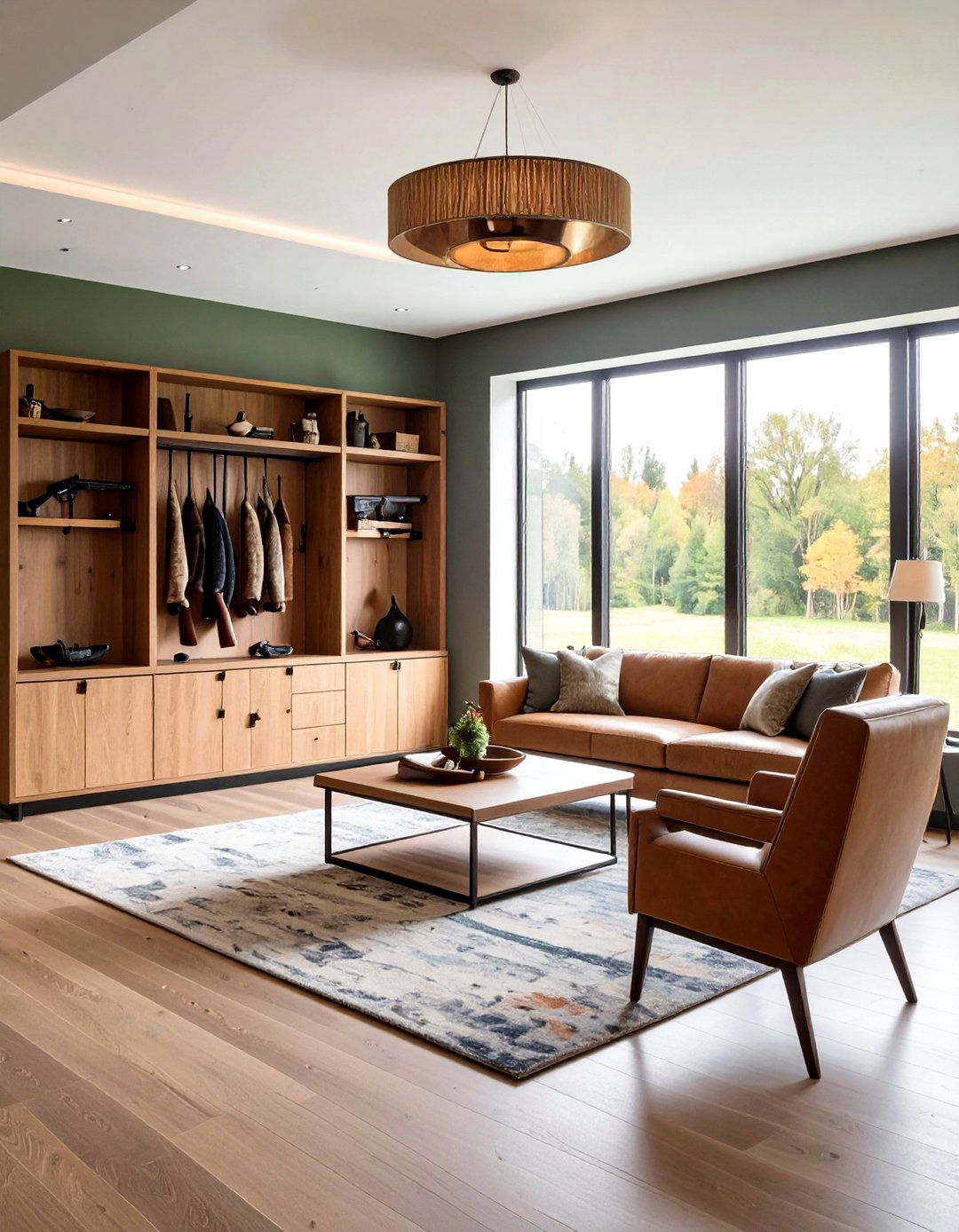 Modern Minimalist Hunting Room Ideas with Clean Lines - 20 Hunting Room Ideas