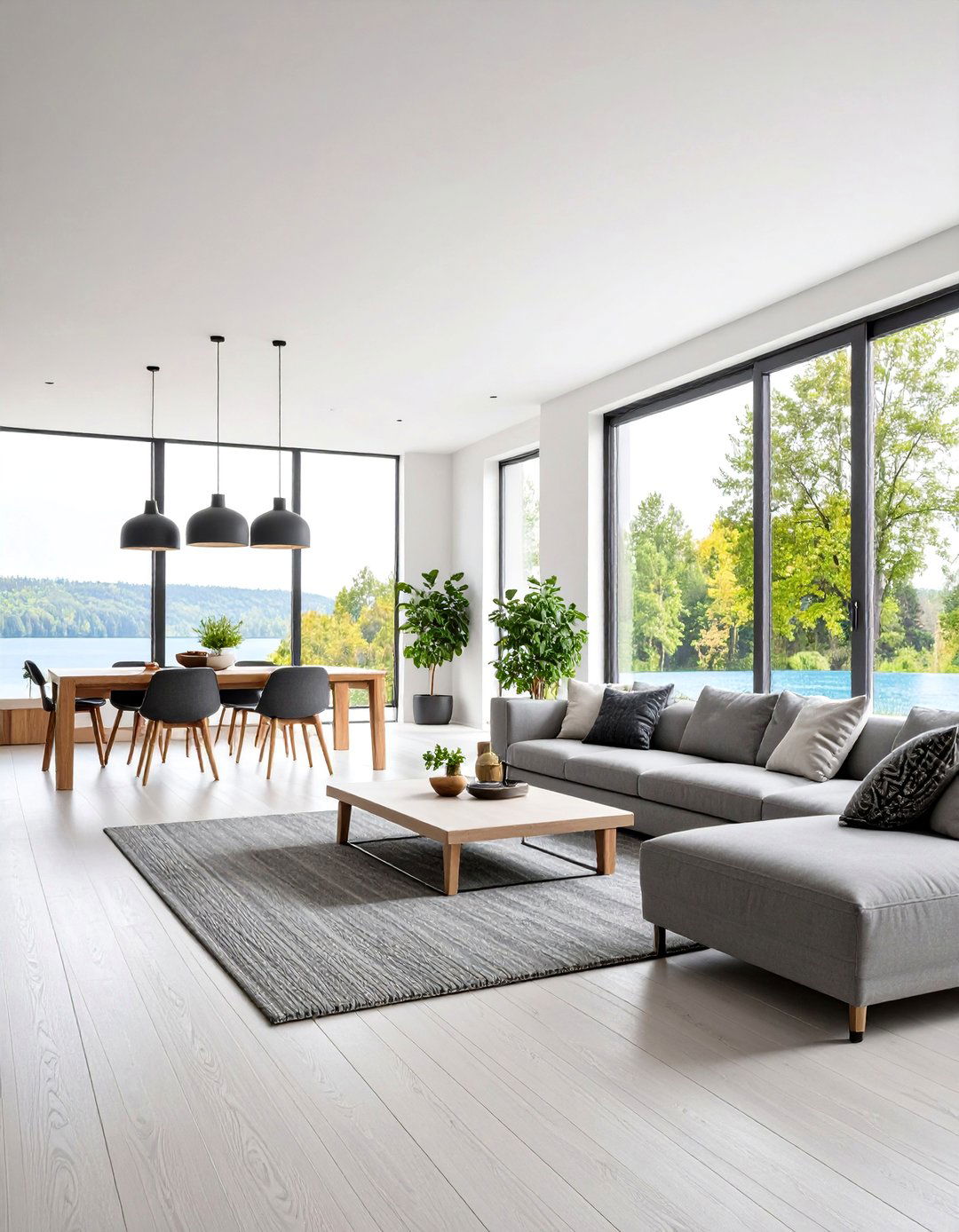 Modern Minimalist Lake House Decorating - 20 Lake House Decorating Ideas