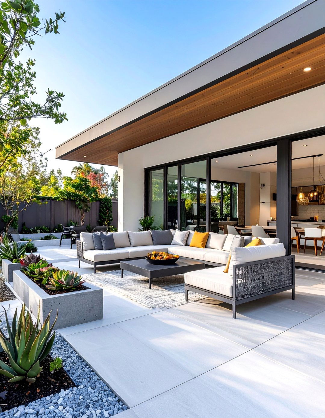 Modern Minimalist Lanai Patio Design