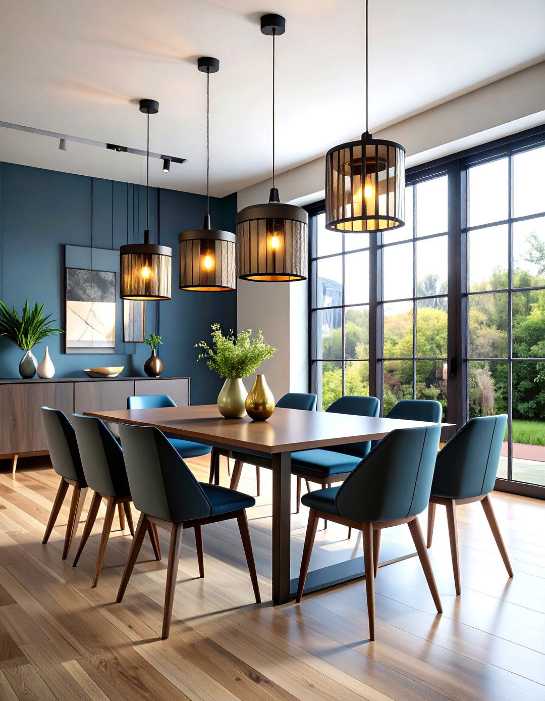 Modern Minimalist Lantern Arrangement - 20 Lantern Decor Ideas