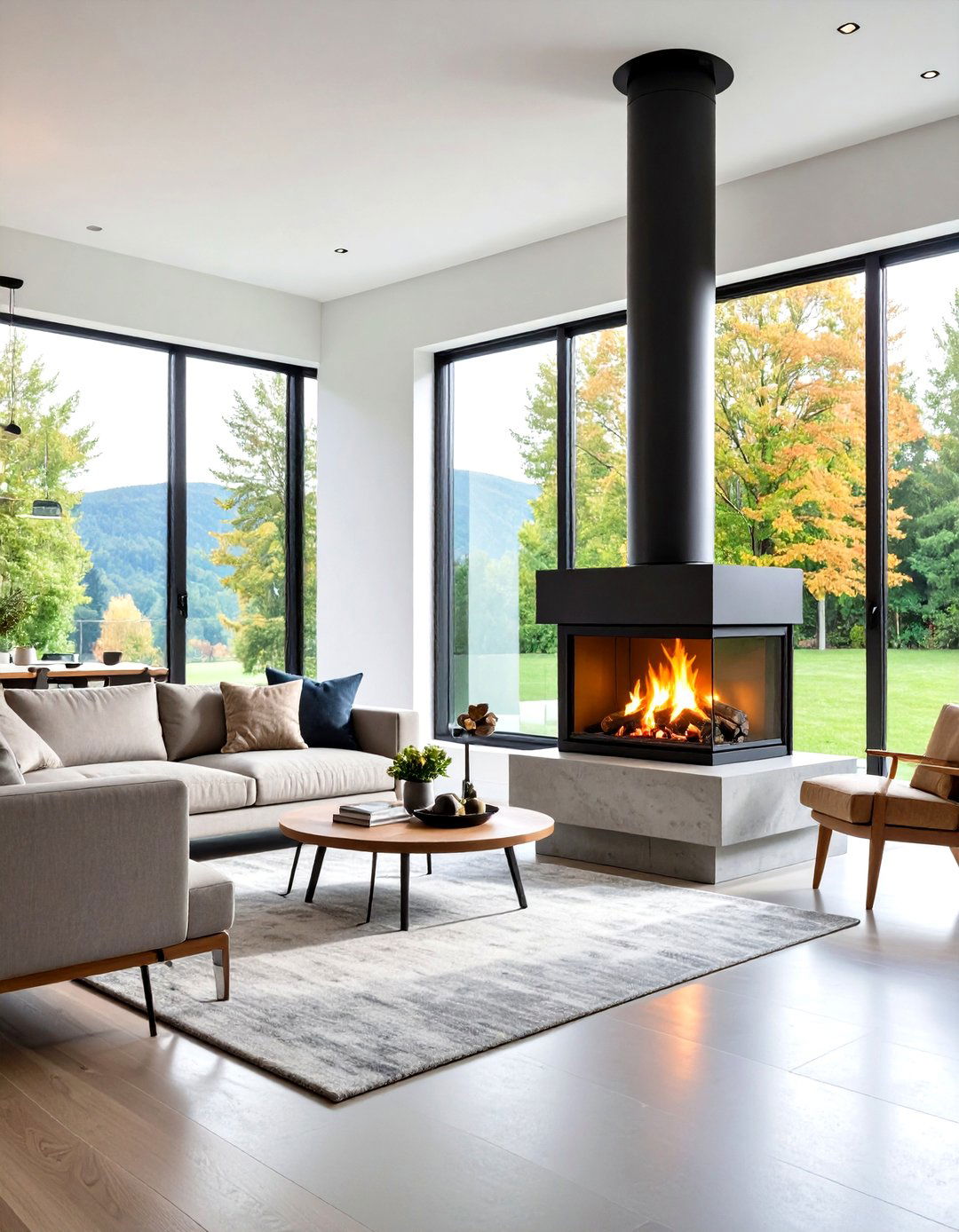 Modern Minimalist Log Burner Design - 20 Log Burner Ideas