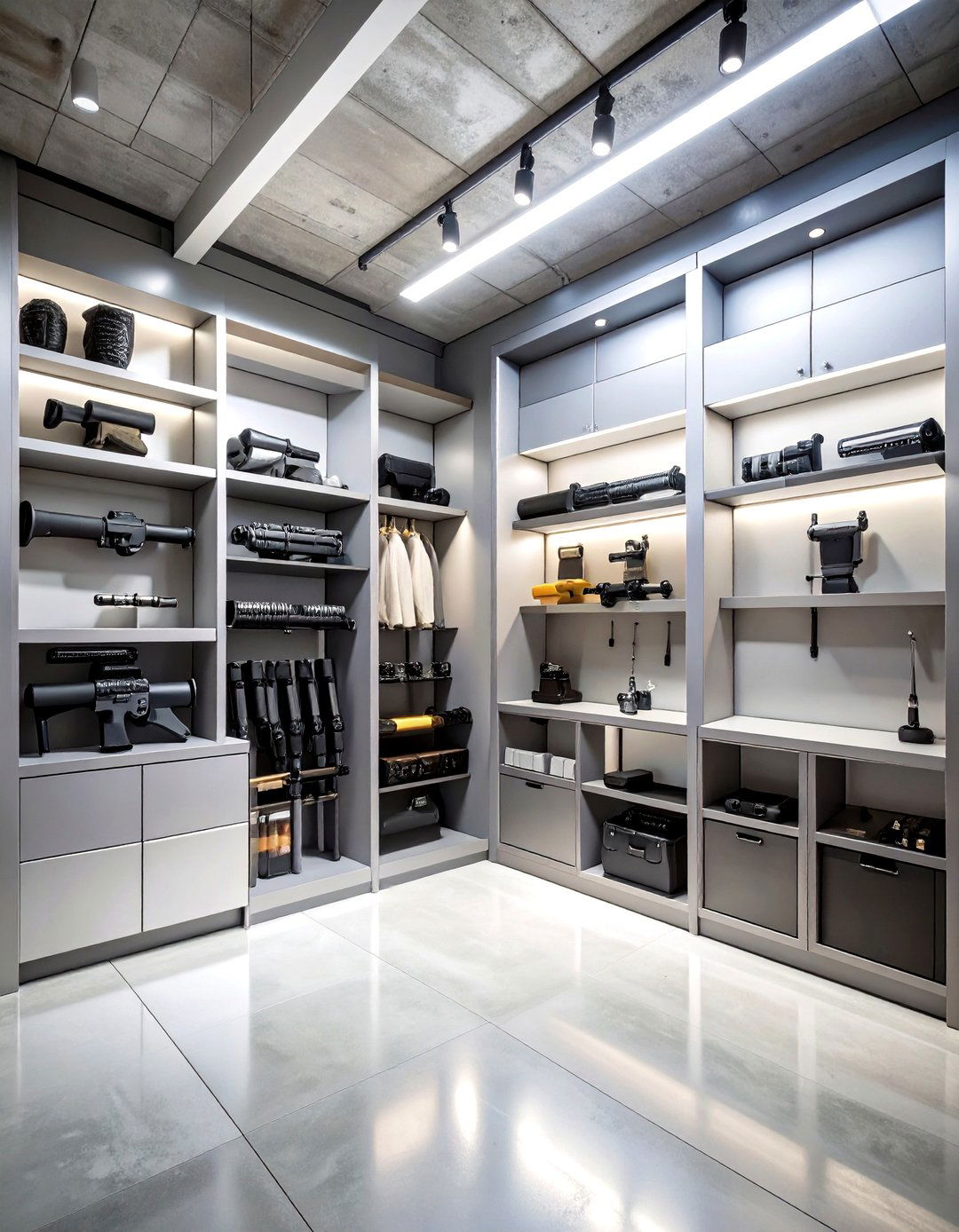 Modern Minimalist Man Cave Gun Room - 20 Man Cave Gun Room Ideas