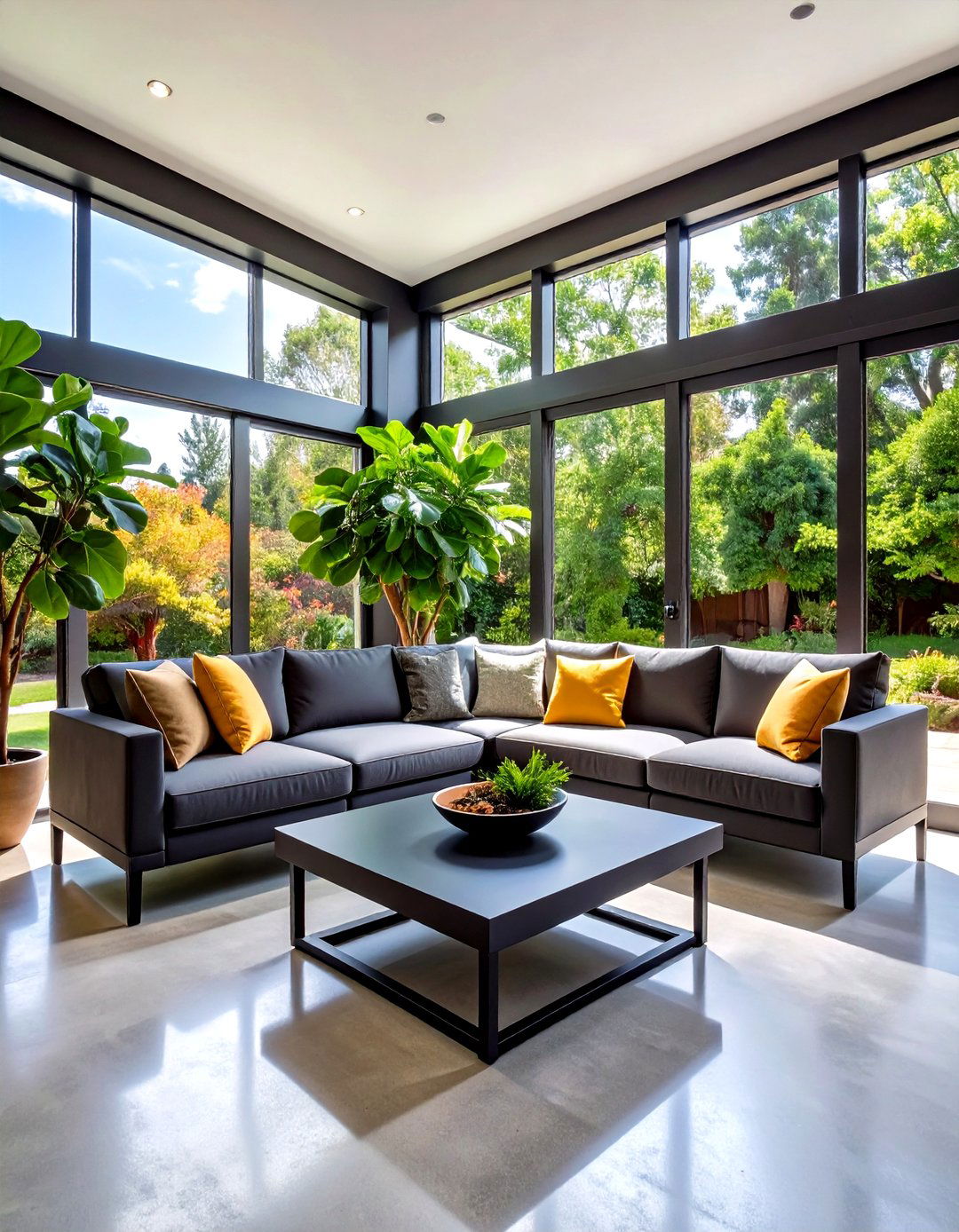 Modern Minimalist Oasis - 20 Sunroom Ideas
