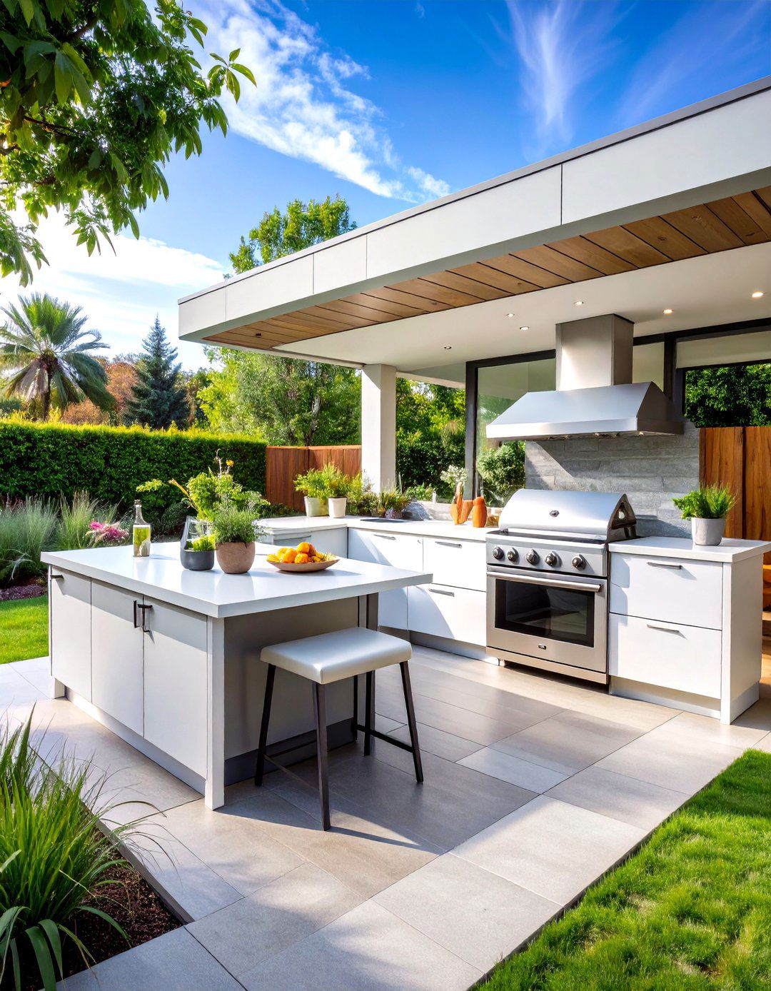 Modern Minimalist Outdoor Kitchen Designs - 20 Outdoor Kitchen Designs