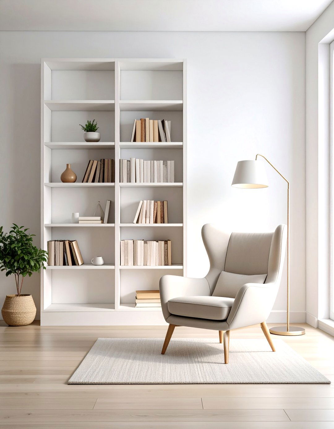 Modern Minimalist Reading Room - 20 Reading Room Ideas
