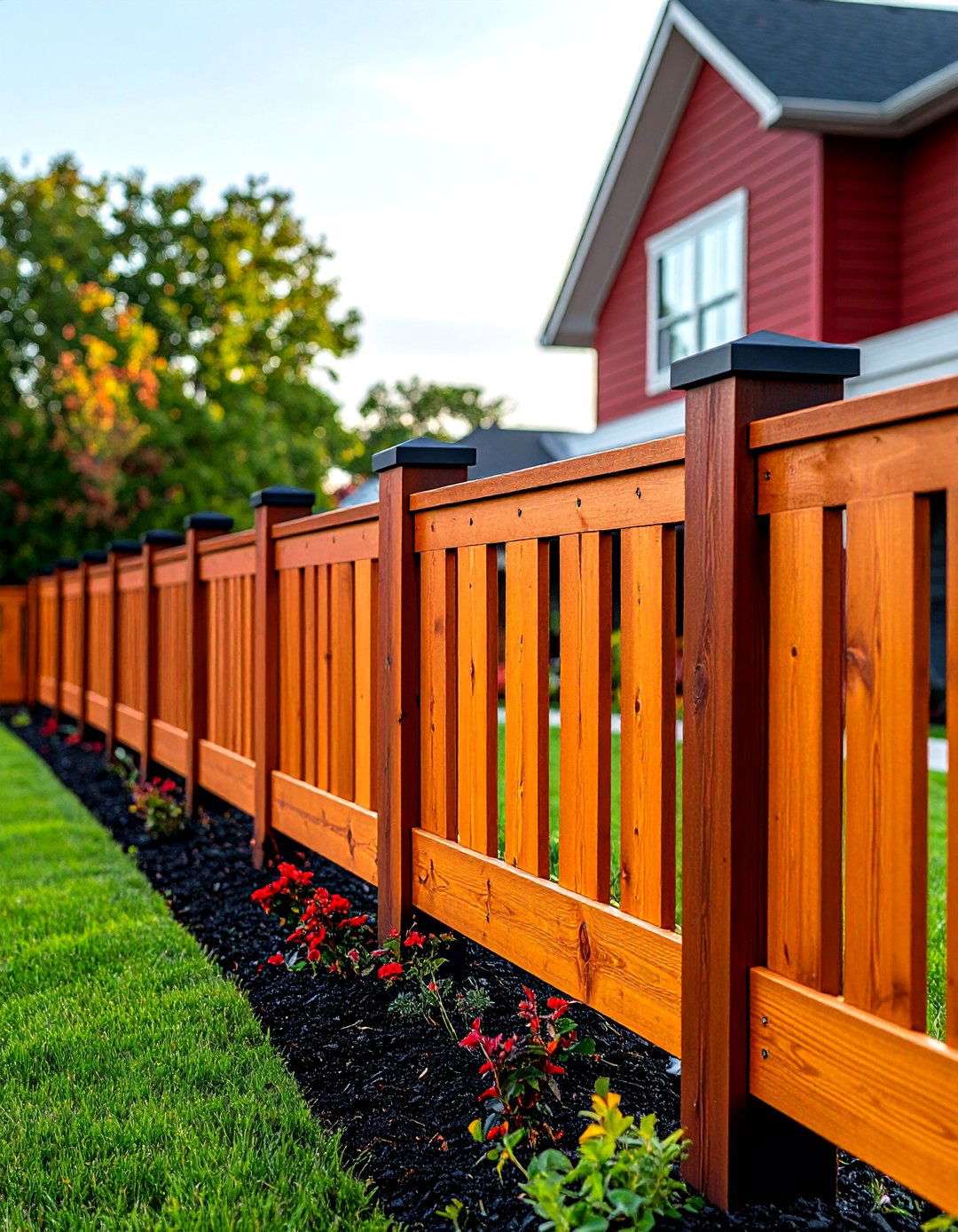 Modern Minimalist Split Rail - 20 Split Rail Fence Ideas