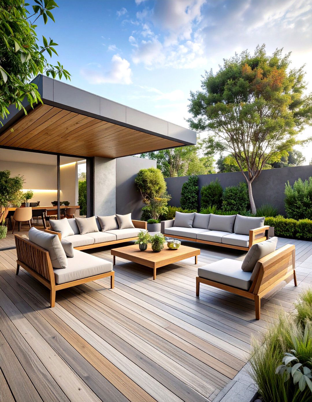 Modern Minimalist Terrace Design - 20 Terrace Design Ideas