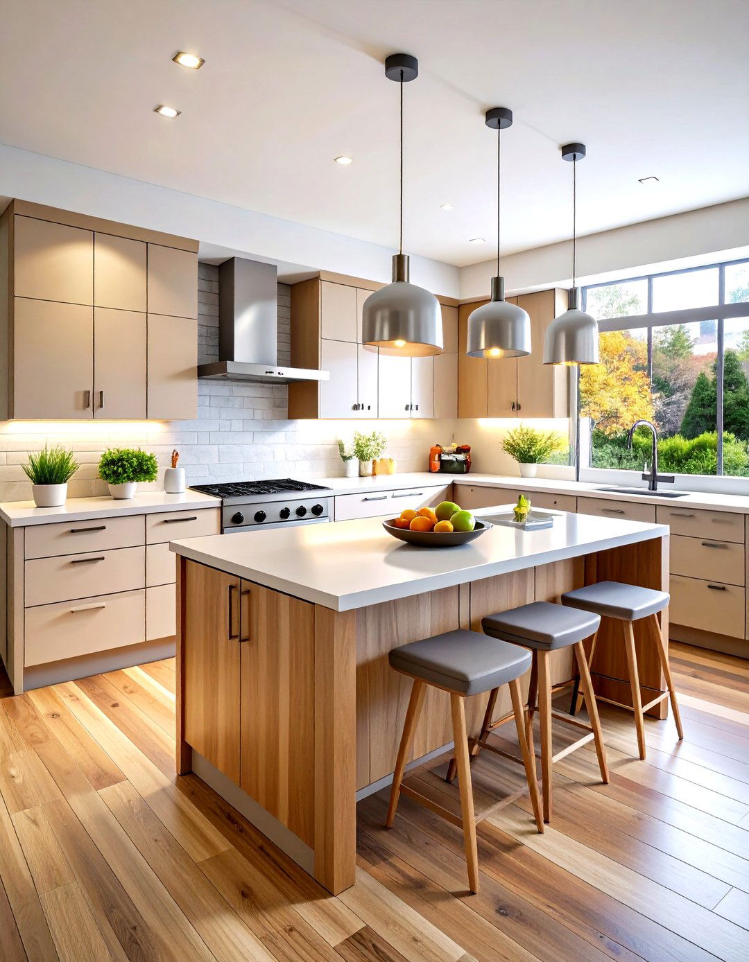 Modern Multi Generational Kitchen with Universal Design - 20 Modern Kitchen Ideas