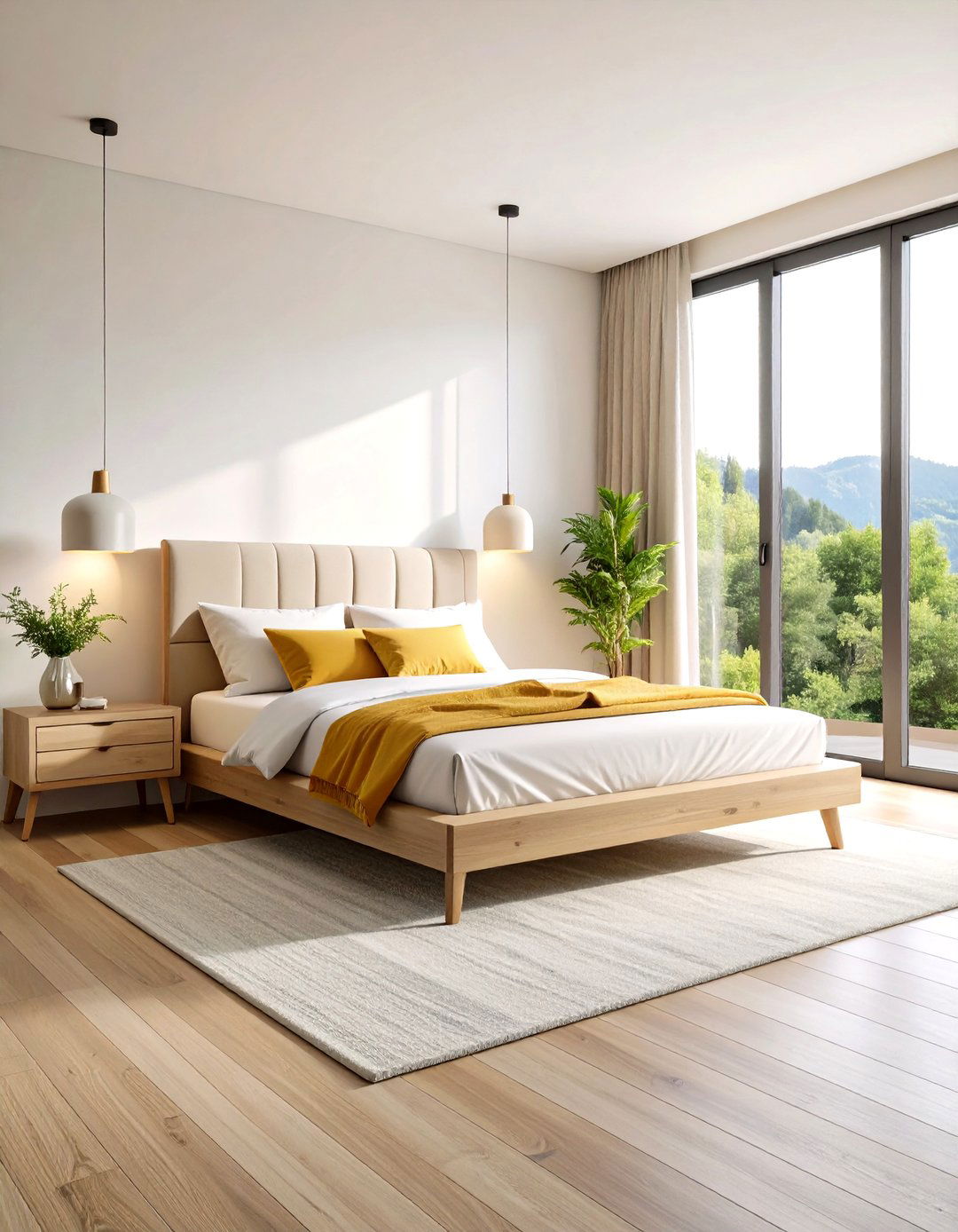 Modern Parisian Minimalist Themed Bedroom - 20 Parisian Themed Bedroom Ideas