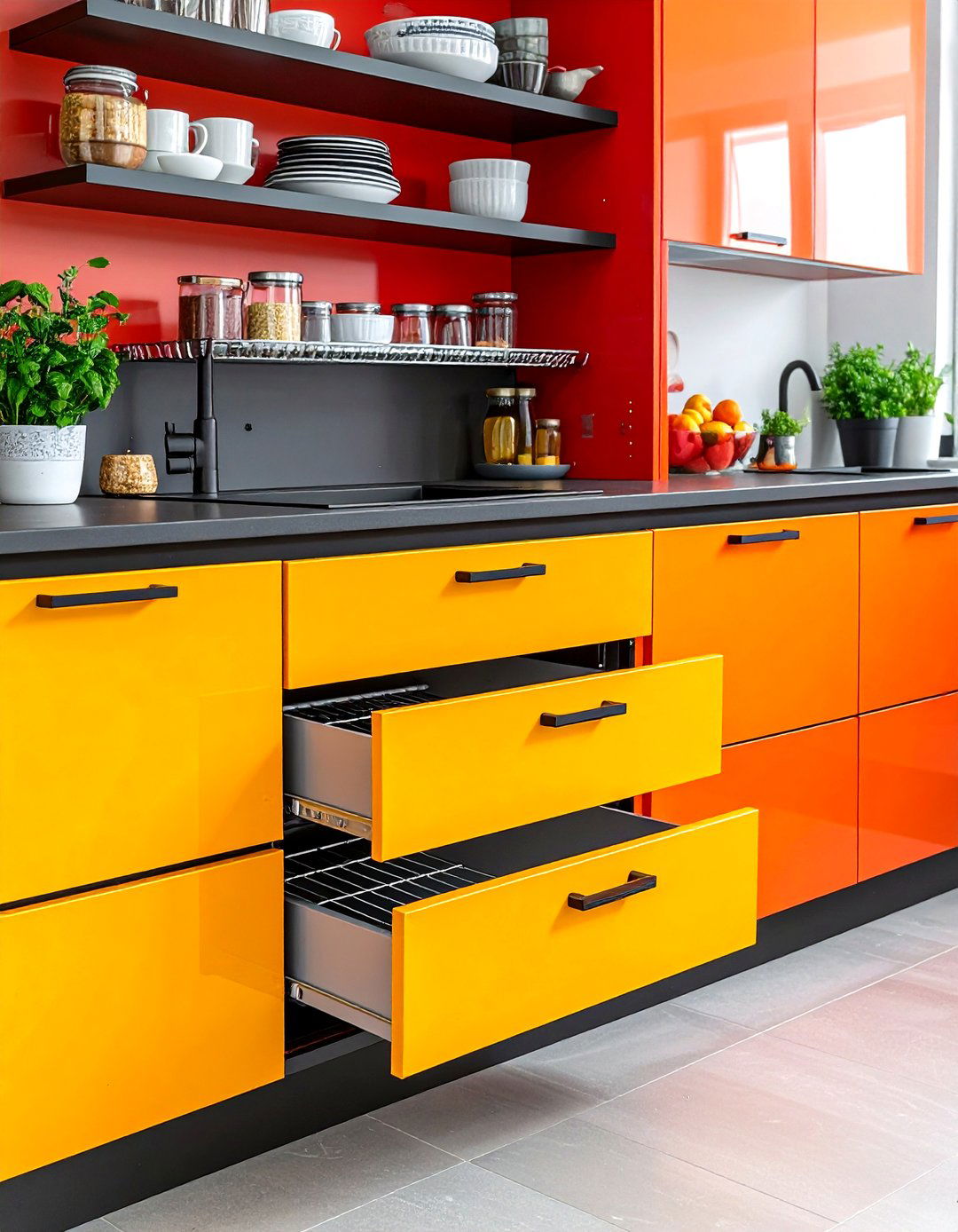 Modern Pull Out Larder Cupboard System - 20 Larder Cupboard and Pantry Ideas for Your Kitchen