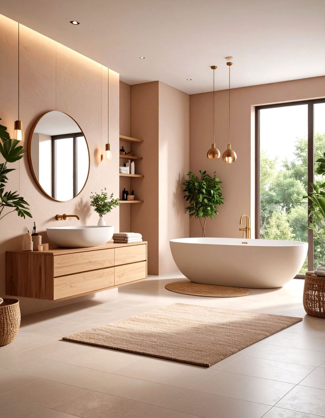 Modern Romantic Bathroom Sophistication - 20 Romantic Bathroom Ideas
