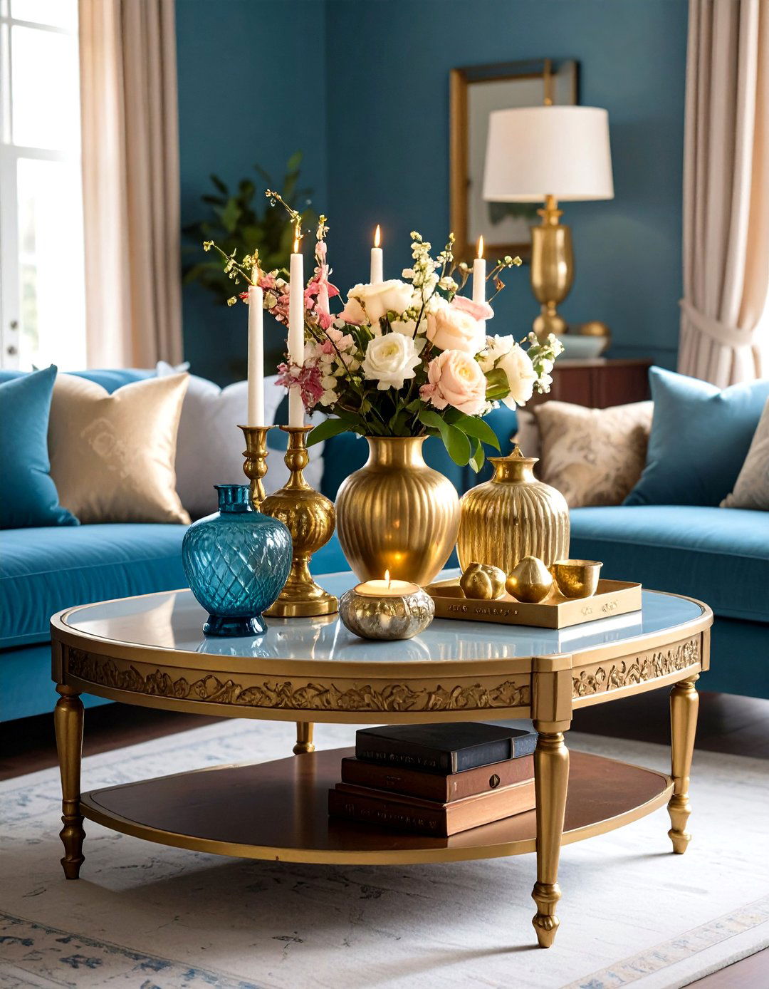 Modern Sculptural Coffee Table Design - 20 Coffee Table Decor Ideas