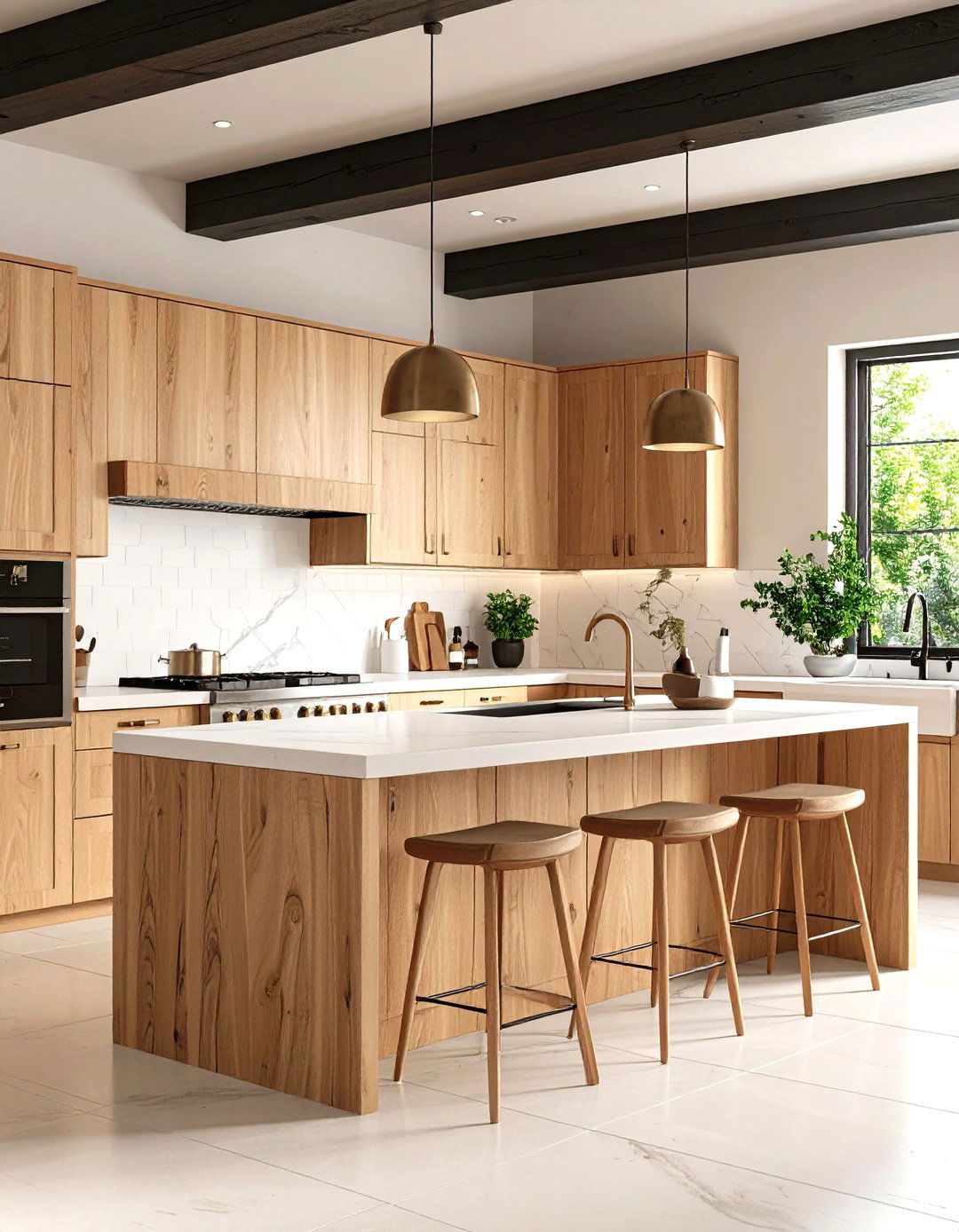 Modern Spanish Style Kitchen with Minimalist Clean Lines - 20 Spanish Style Kitchen Ideas
