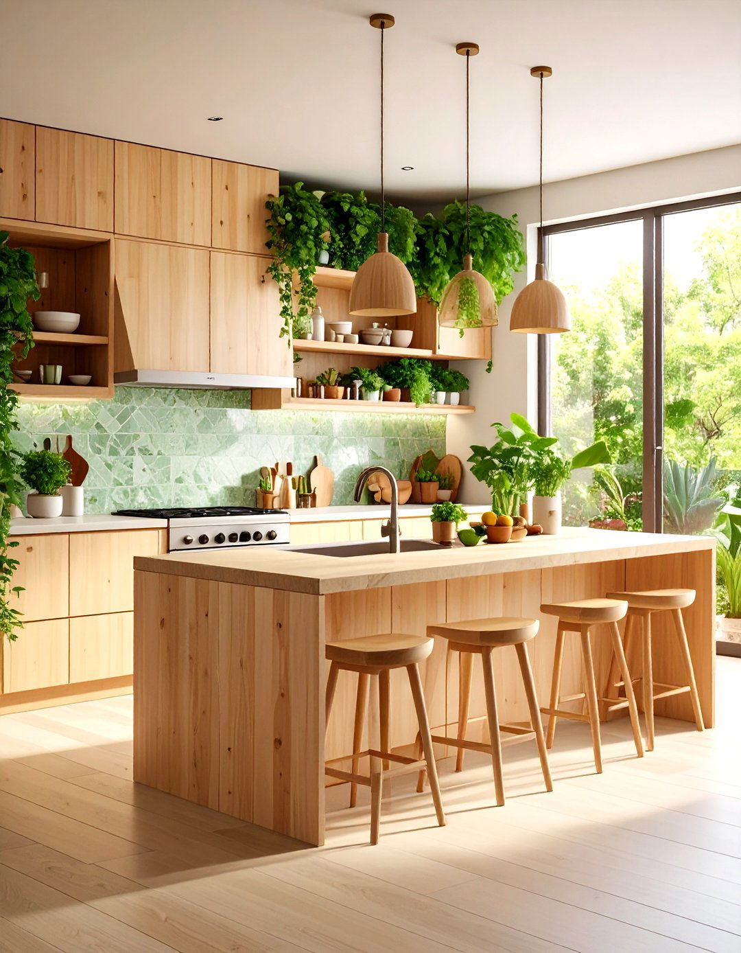Modern Sustainable Kitchen with Eco Friendly Materials - 20 Modern Kitchen Ideas