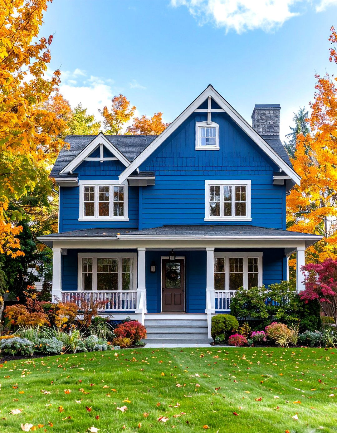 Modern Tudor Exterior Bold Color Statement Options - 20 Modern Tudor Exterior Inspiration