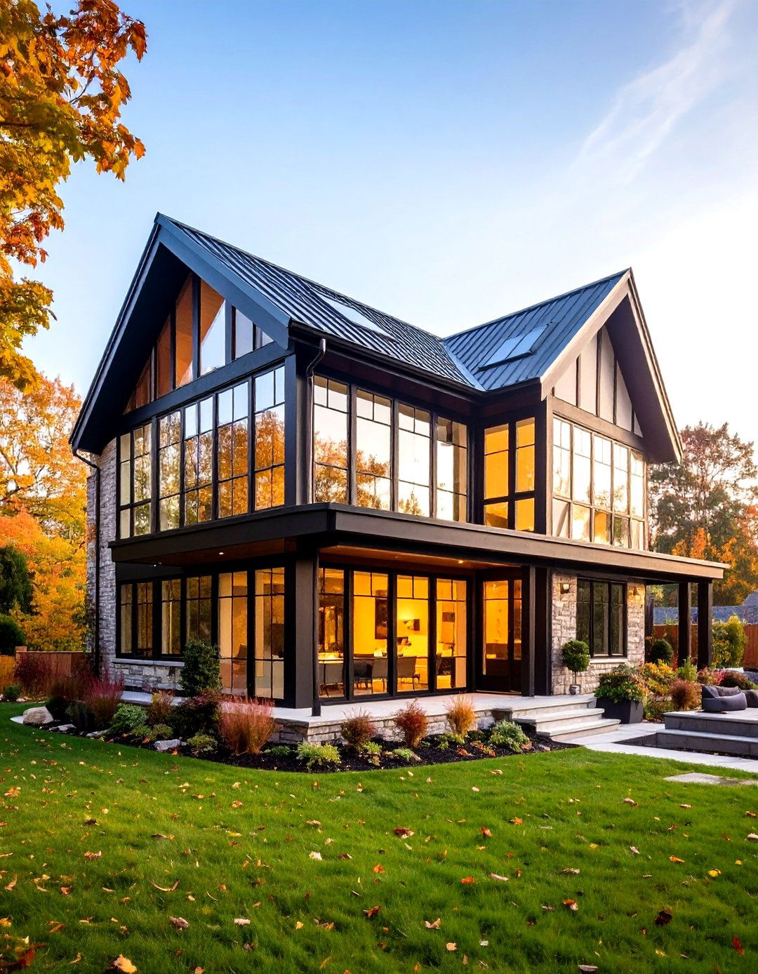 Modern Tudor Exterior Casement Window Groupings - 20 Modern Tudor Exterior Inspiration