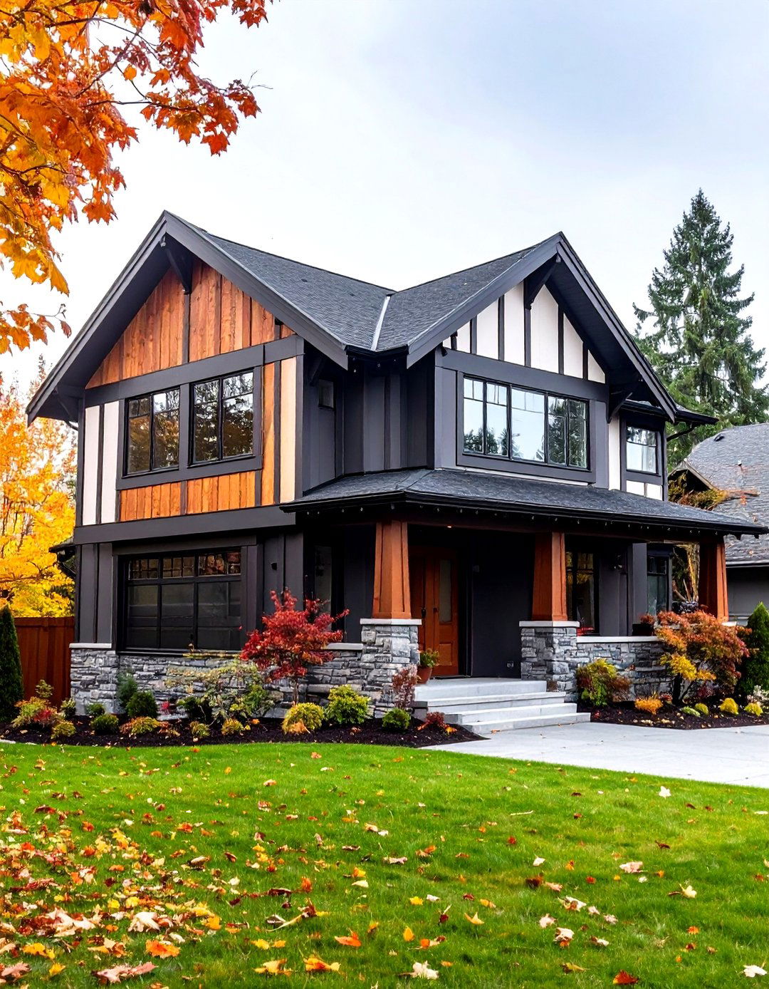 Modern Tudor Exterior Contemporary Siding Solutions - 20 Modern Tudor Exterior Inspiration