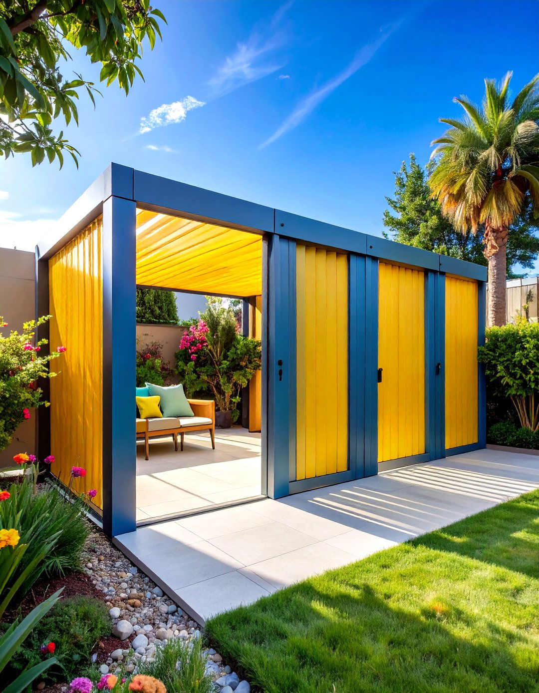Modular Aluminum Outdoor Privacy Screen Systems - 20 Outdoor Privacy Screen Ideas