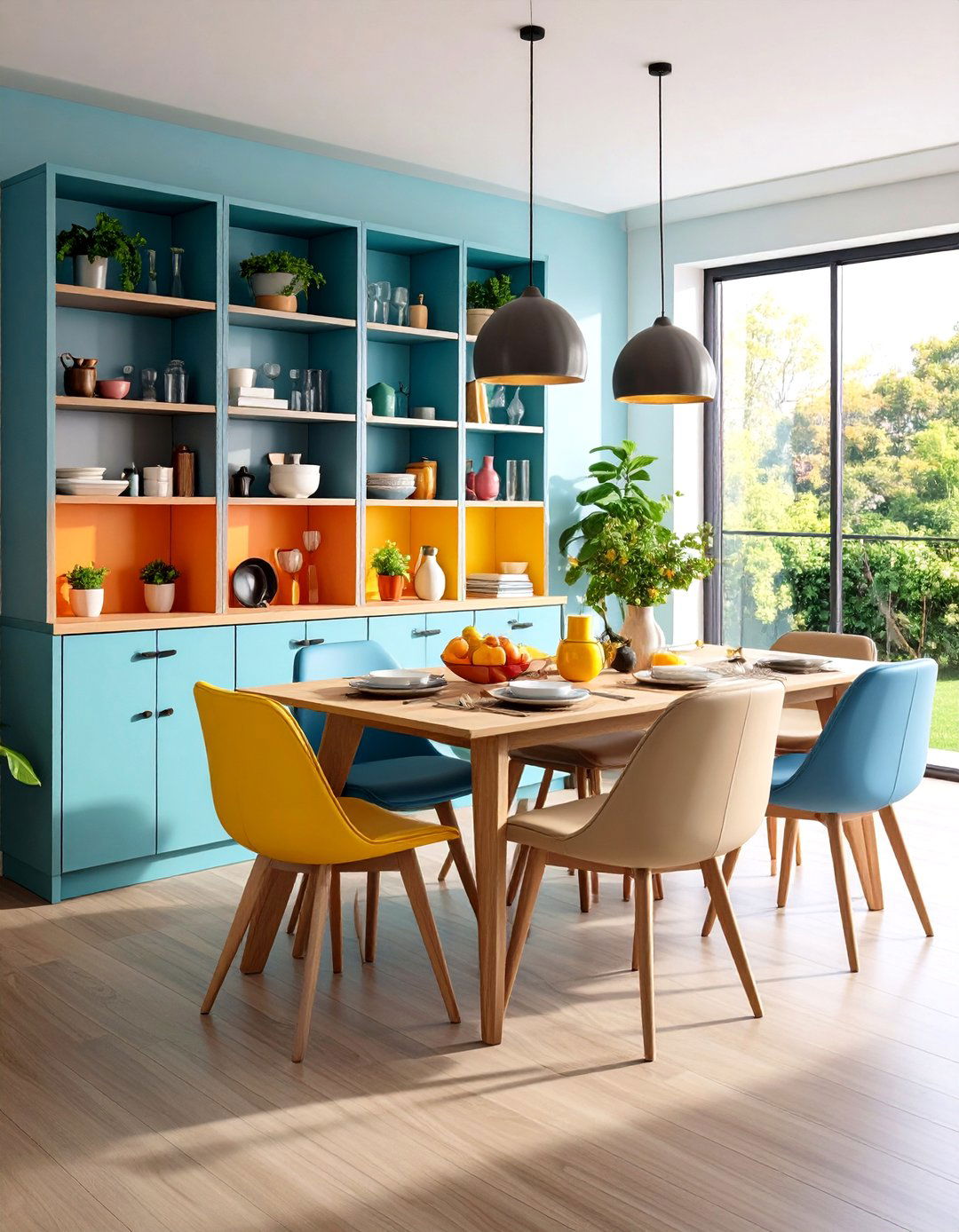 Modular Convertible Dining Room Hutch for Future Flexibility - 20 Dining Room Hutch Ideas