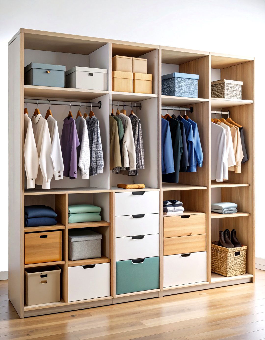 Modular Cube Closet Storage System Ideas - 20 Closet Ideas