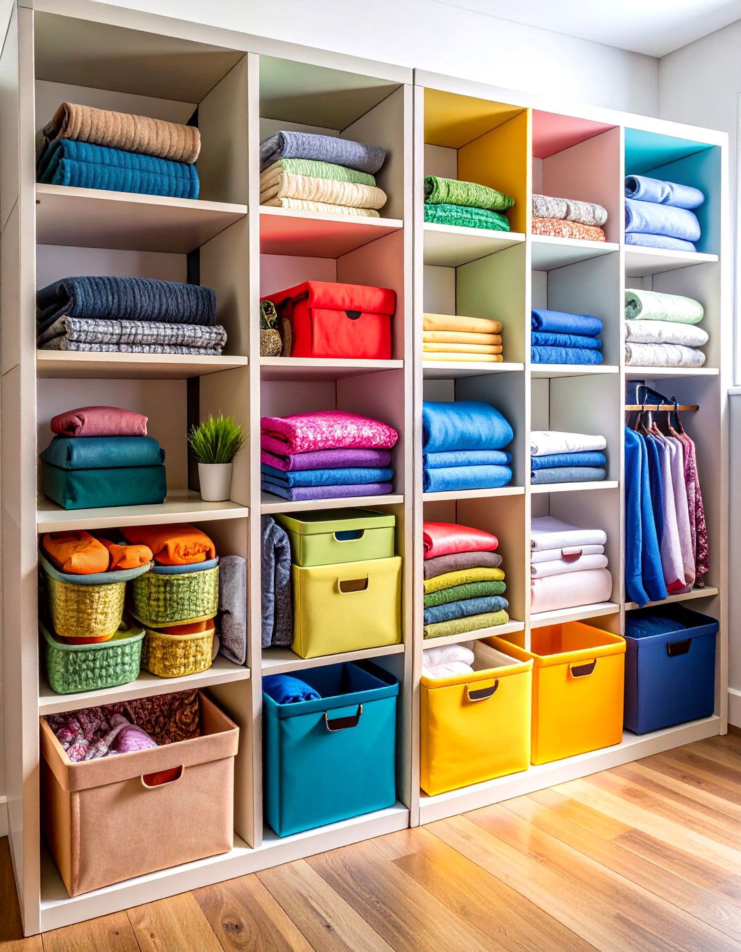 Modular Cube Clothes Storage Units - 20 Clothes Storage Ideas