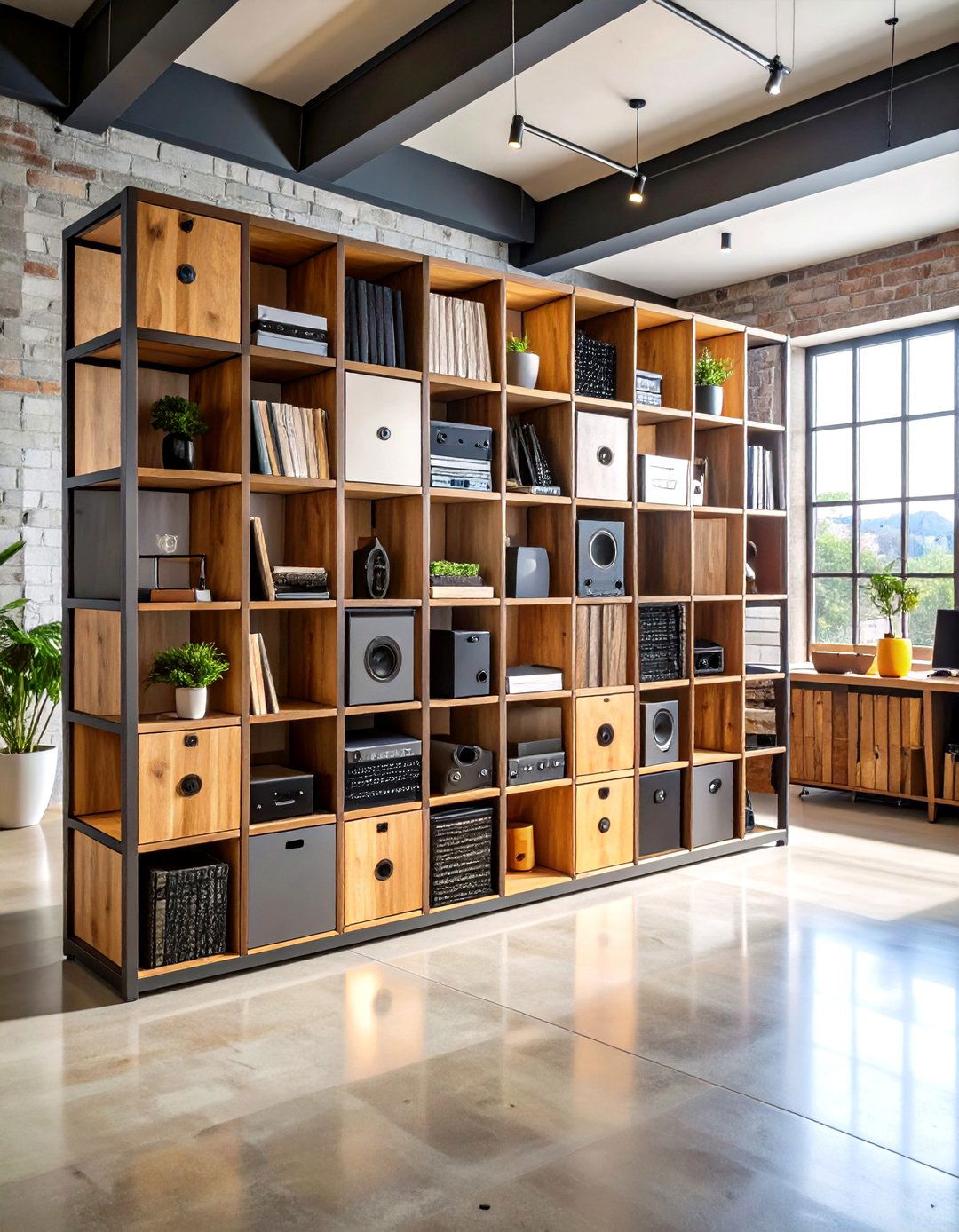 Modular Cube Storage - 20 Vinyl Record Storage Ideas