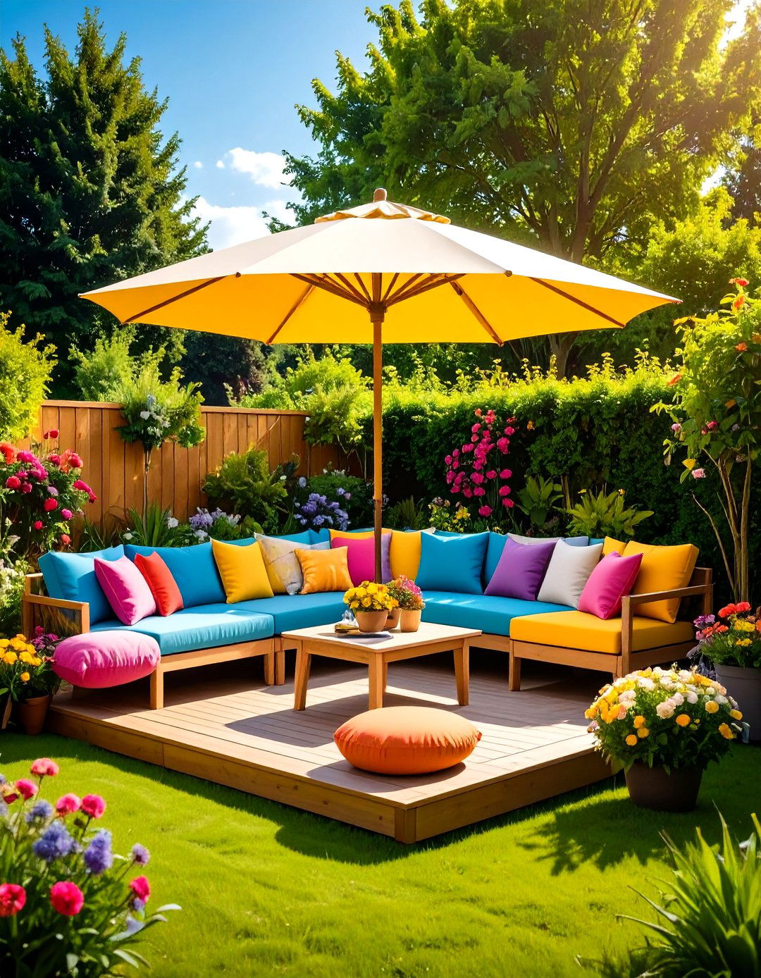 Modular Four Season Garden Nook - 20 Garden Nook Ideas
