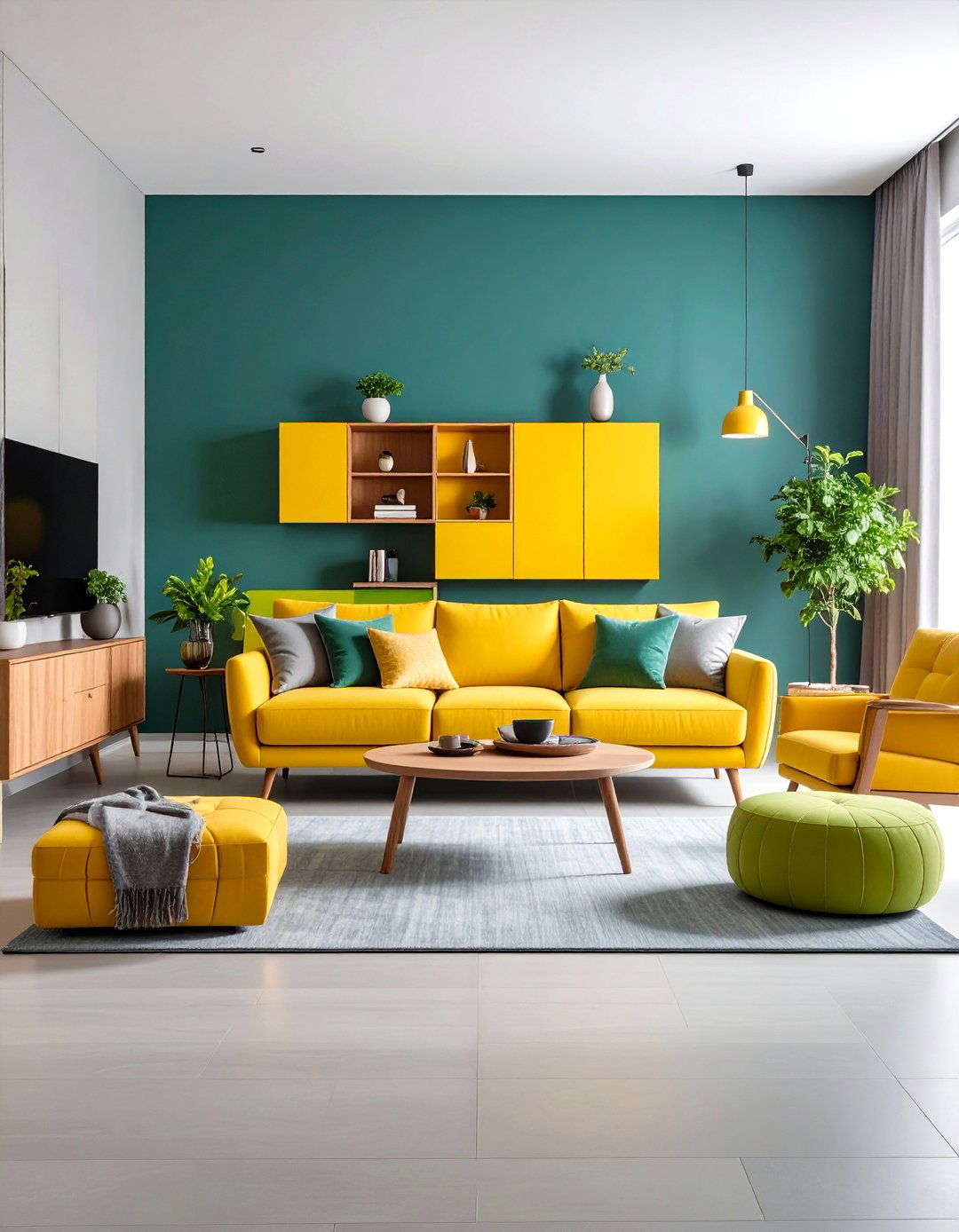 Modular Functional Sofa Table Organization - 20 Sofa Table Decor Ideas