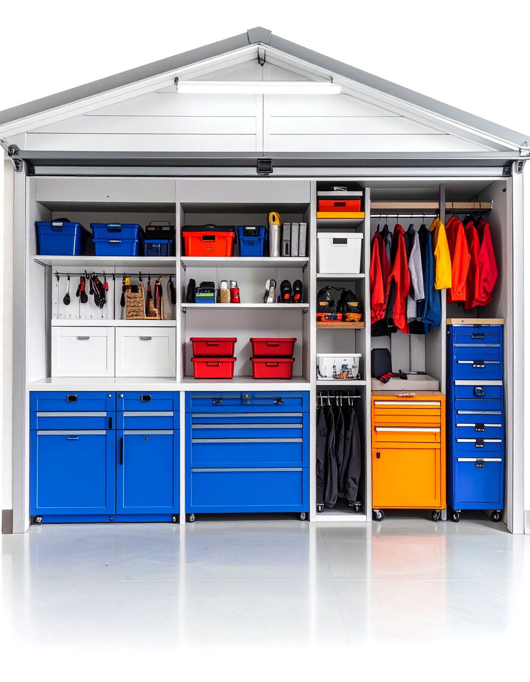 Modular Garage Cabinet System - 20 Garage Decor Ideas