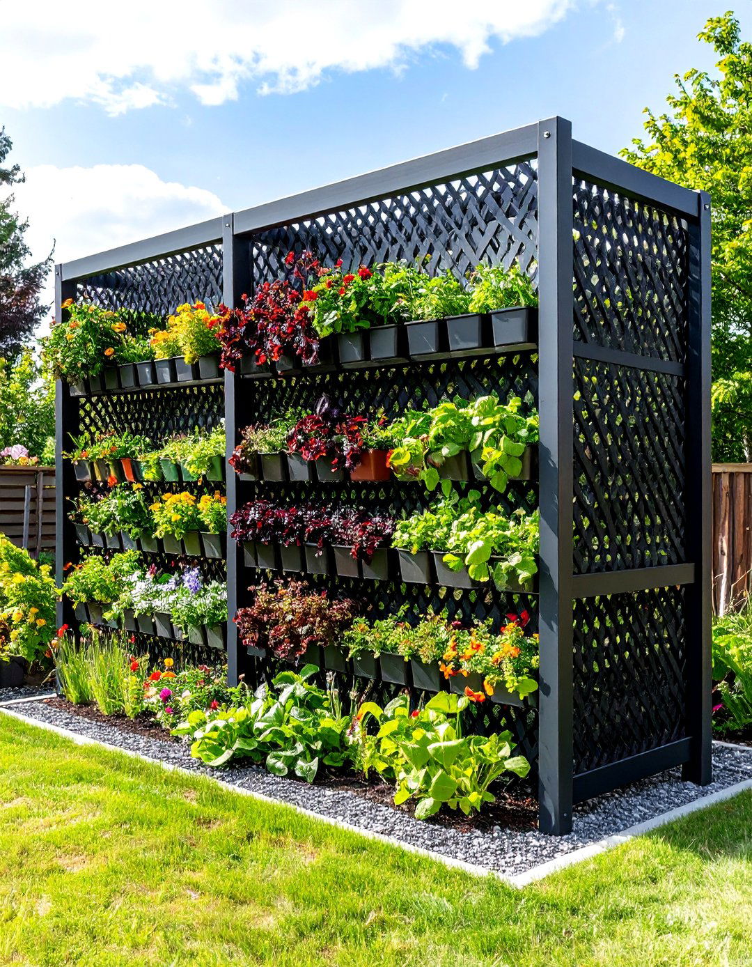 Modular Grid Trellis System Flexibility - 20 Trellis Ideas