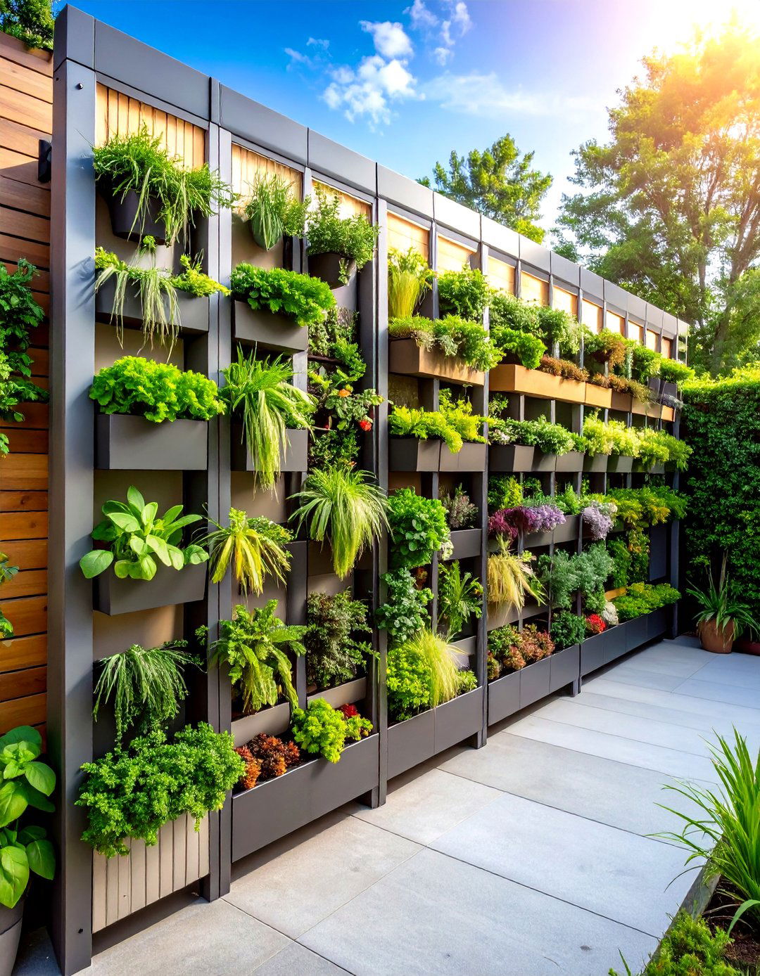 Modular Living Wall Panels - 20 Vertical Garden Ideas