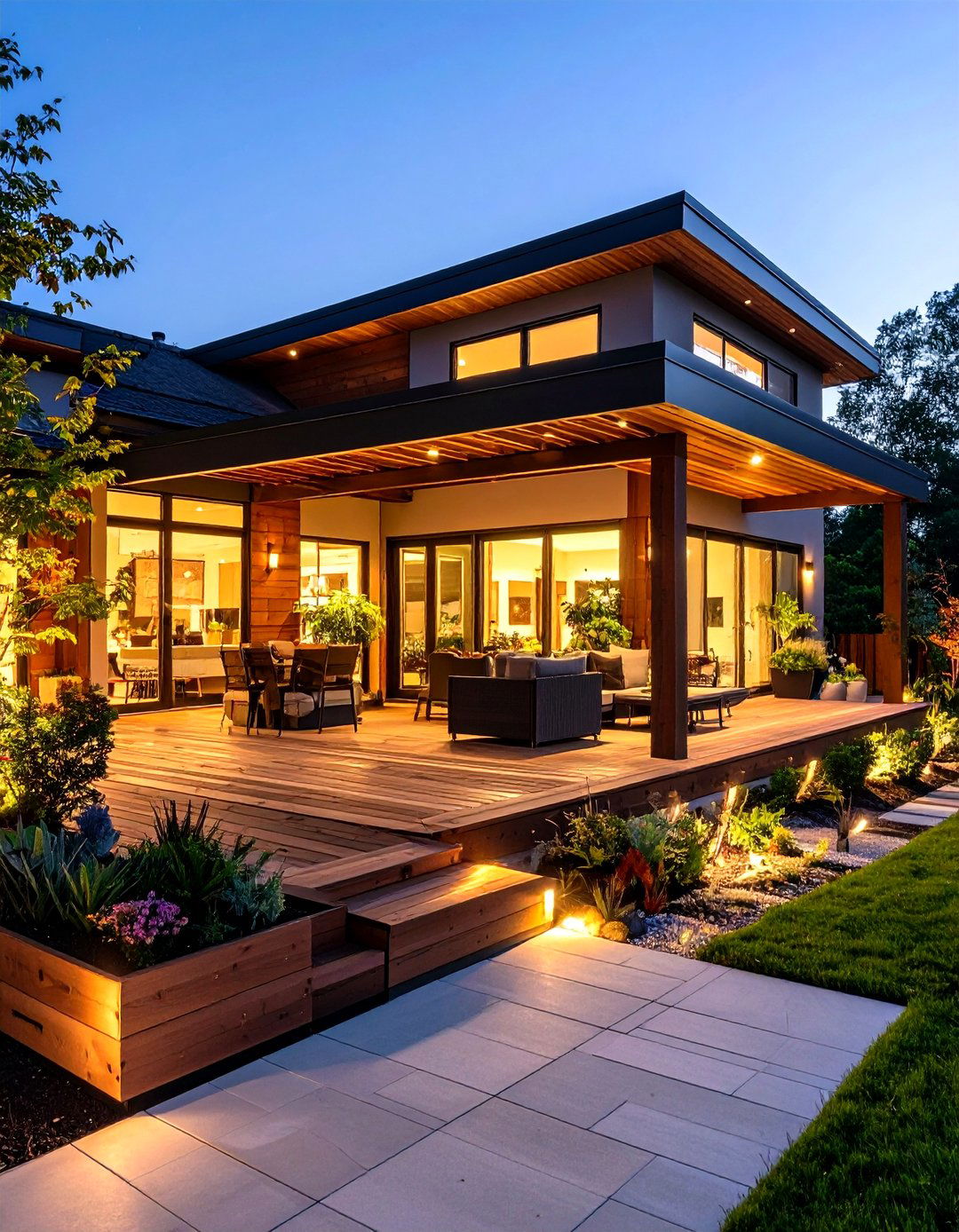 Modular Modern Front Porch System - 20 Modern Front Porch Ideas