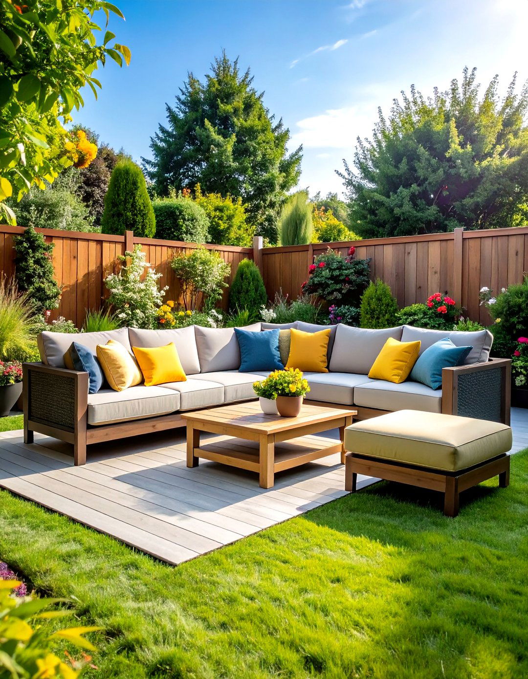 Modular Patio Decor Furniture System - 20 Patio Decor Ideas