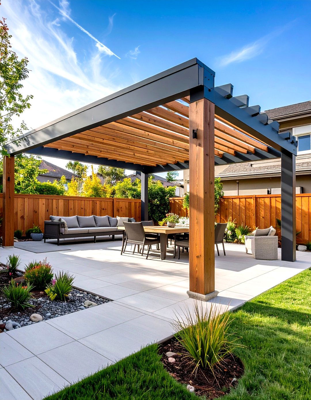 Modular Pergola Cover System - 20 Pergola Cover Ideas
