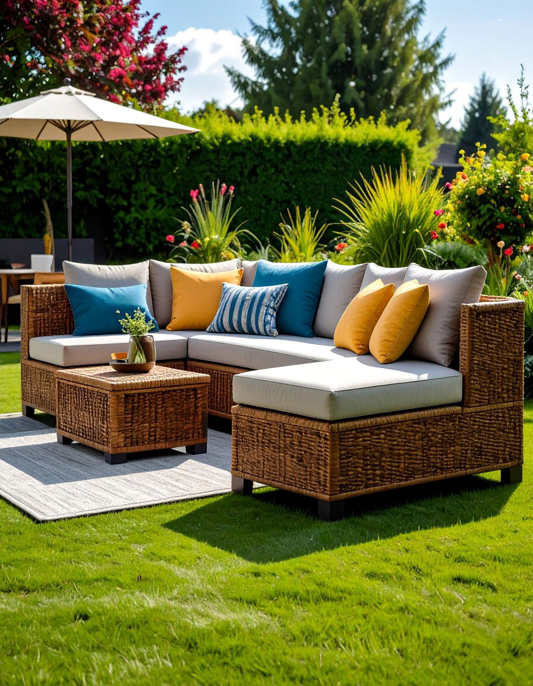 Modular Sectional Porch Bench Pieces - 20 Front Porch Bench Ideas