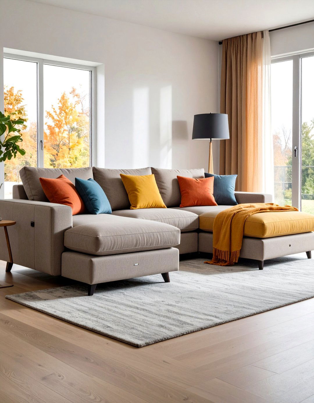 Modular Sectional Sofa Reconfigures Your Bachelor Room on Demand - 20 Bachelor Room Ideas