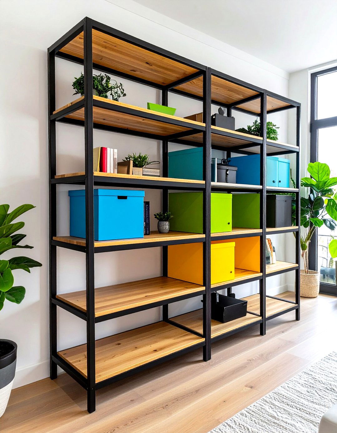 Modular Shelving Units - 20 Small Apartment Ideas for Guys