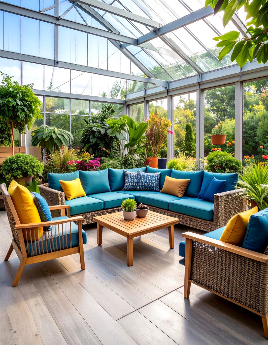 Moisture Smart Furniture Makes Lounging Low Maintenance - 20 Greenhouse Decor Ideas