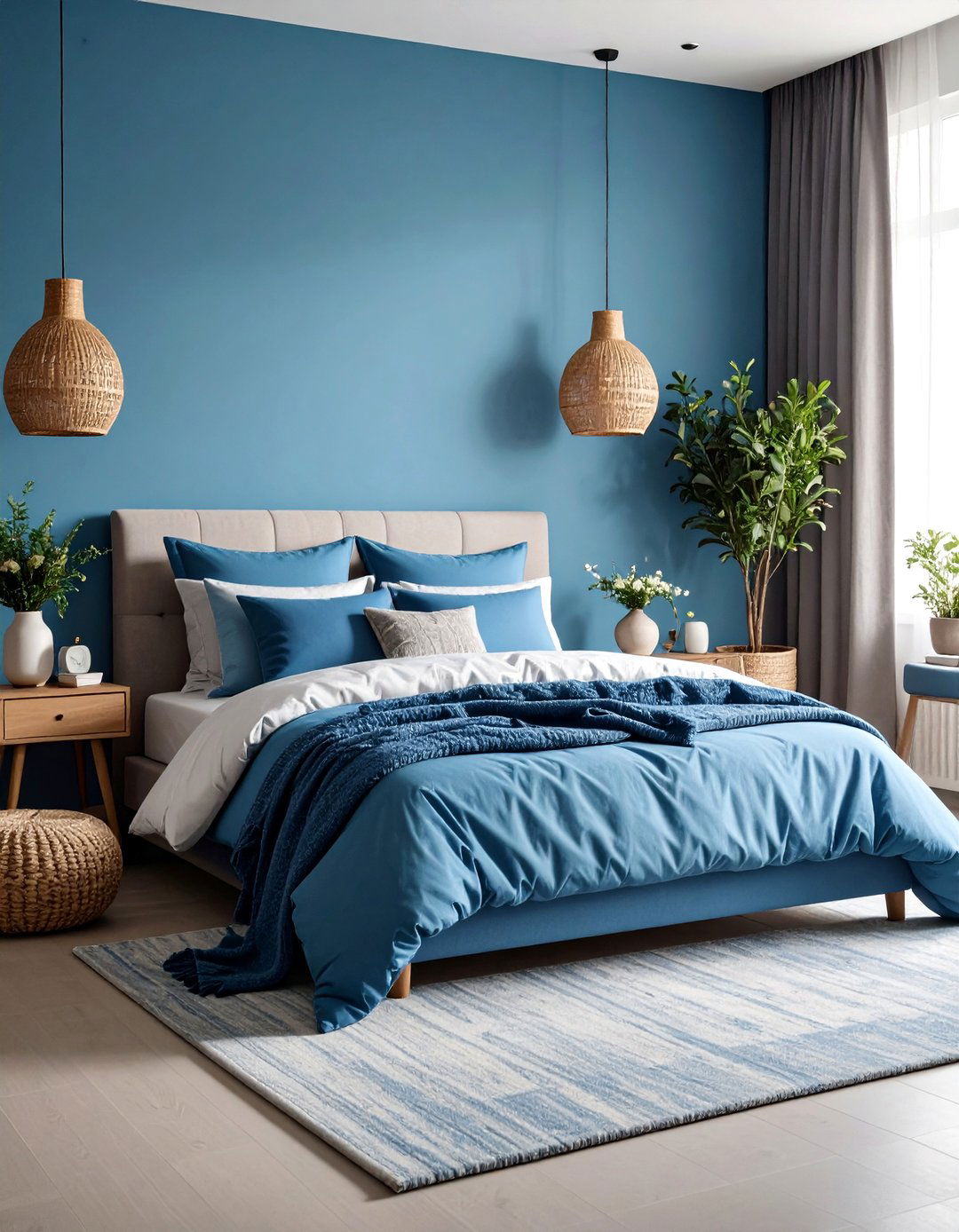 Monochromatic Colorful Bedroom Ideas - 20 Colorful Bedroom Ideas