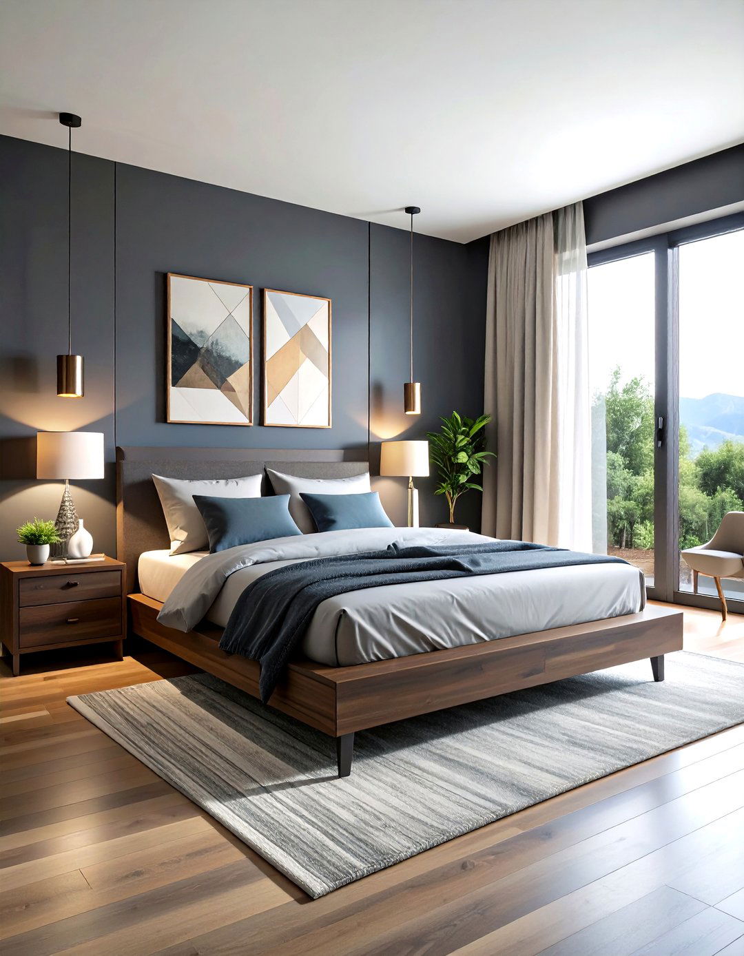 Monochromatic Minimalist Bedroom Serenity - 20 Minimalist Bedroom Ideas