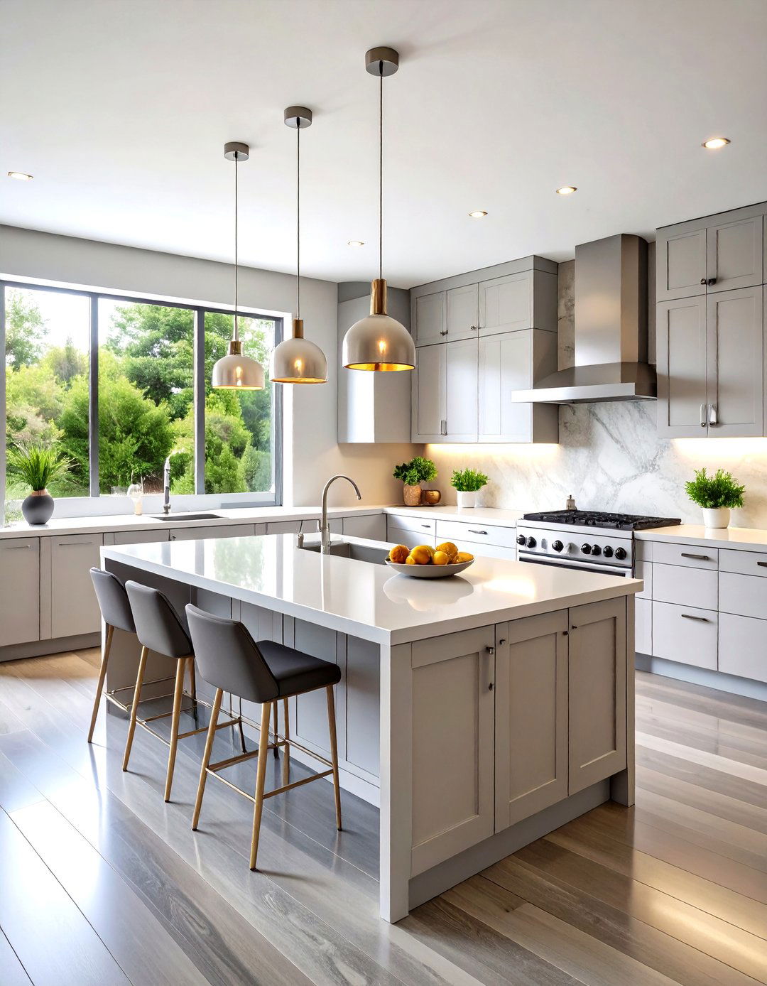 Monochromatic Minimalist Kitchen Style - 20 Minimalist Kitchen Ideas
