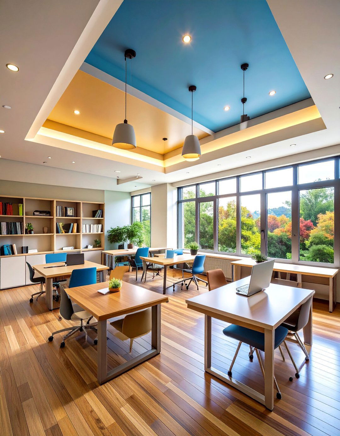 Monochromatic Reverse Tray Ceiling - 20 Reverse Tray Ceiling Ideas